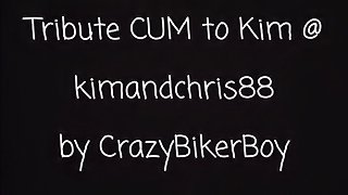 Sexy CUM To Kim Tribute )